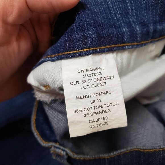 VINTAGE MENS MWG Low rise bootcut JEANS 36x27 - Picture 9 of 14